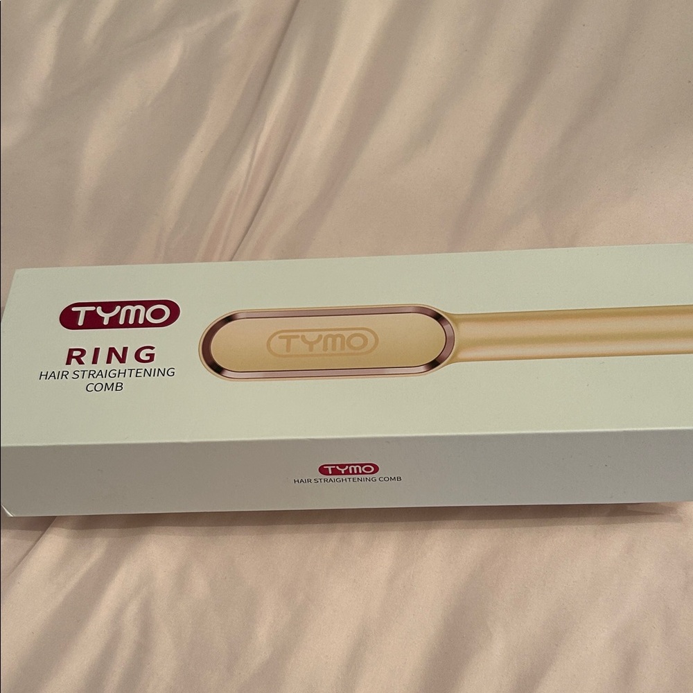 TYMO Ring Gold Hair Straightening Comb